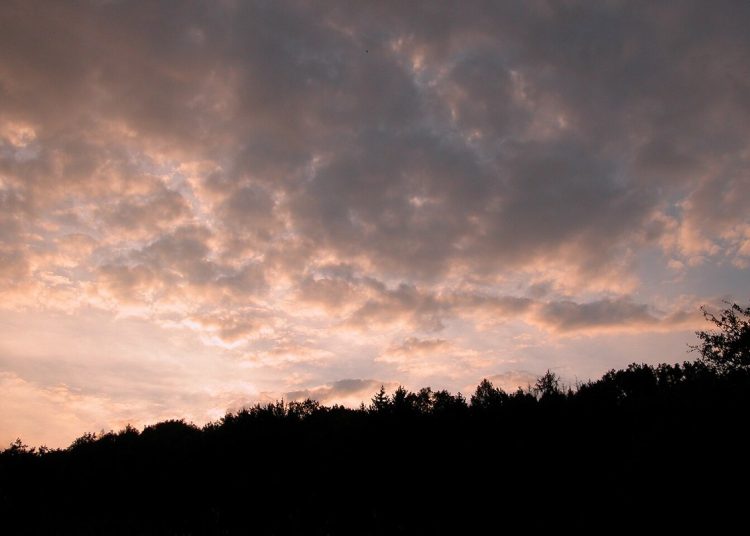 clouds in the sky