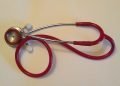 red stethoscope