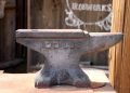 large metal anvil